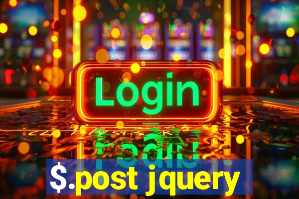 $.post jquery